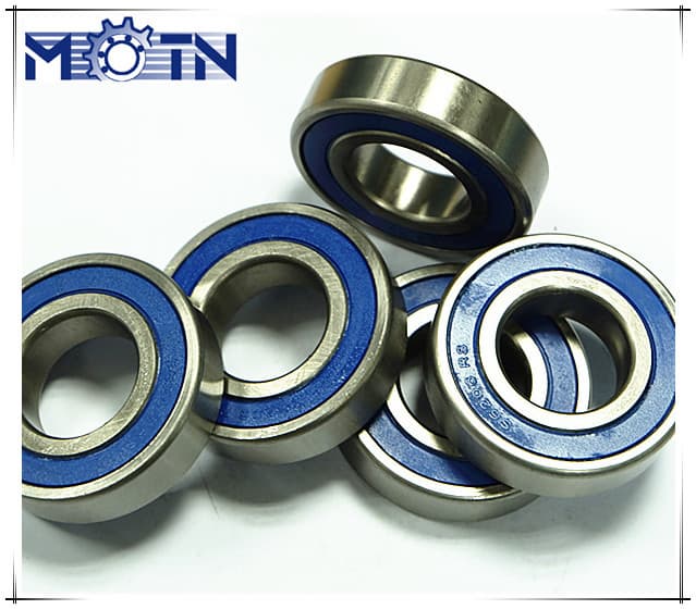 Stainless Steel Deep groove ball bearings SS6003 2RS